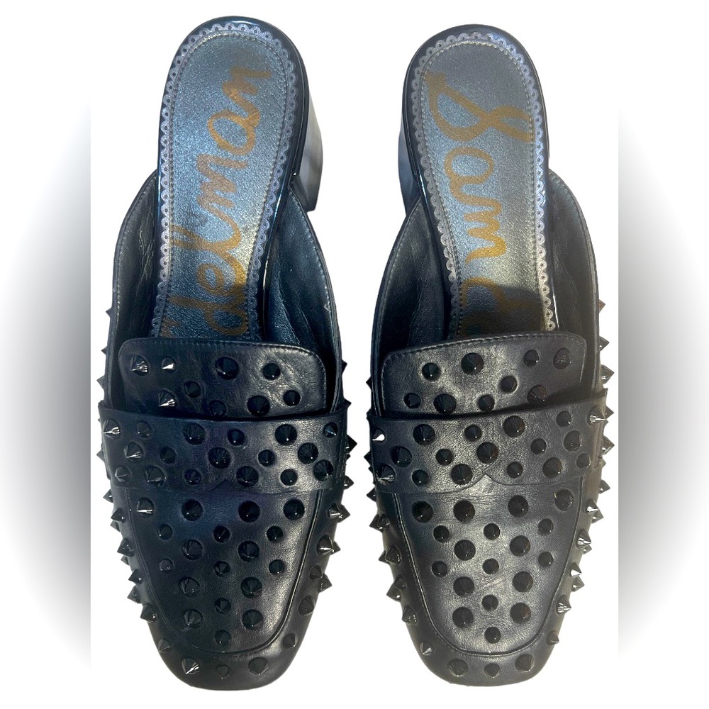 SAM EDELMAN Augustus Studded Mule Spiked Flats